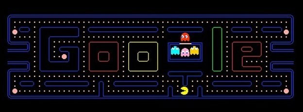 Pac-Man Google doodle